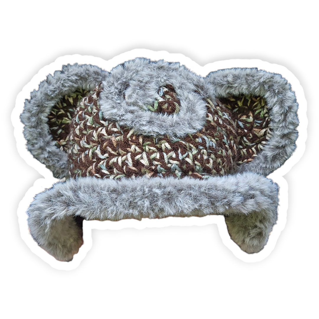 Spiral Bear Bucket Hat