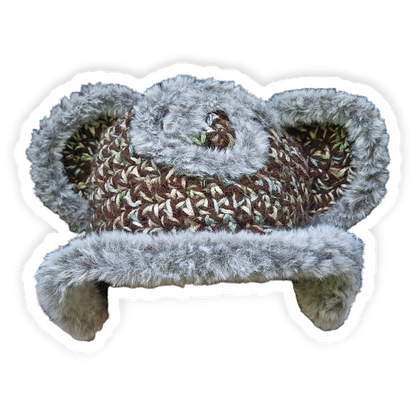 Spiral Bear Bucket Hat