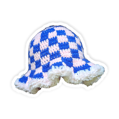 Checkered Bucket Hat