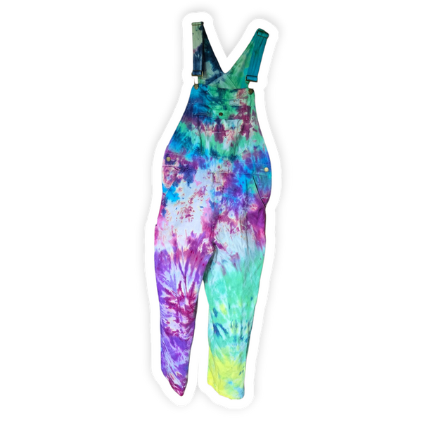 Tie Dye Overalls - MADE TO ORDER