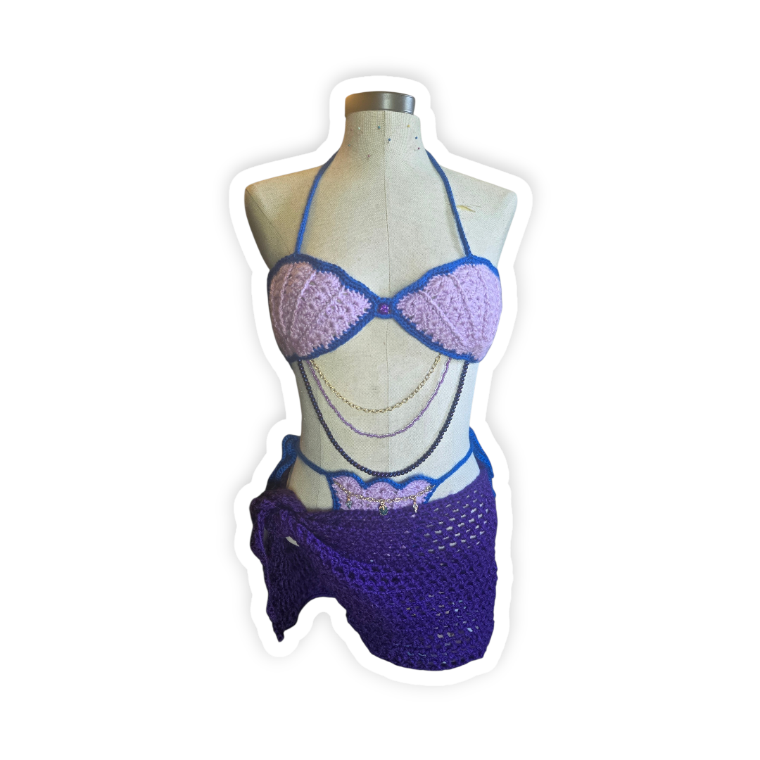 Mermaid Bikini (4 piece outfit)