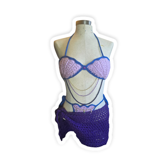 Mermaid Bikini (4 piece outfit)
