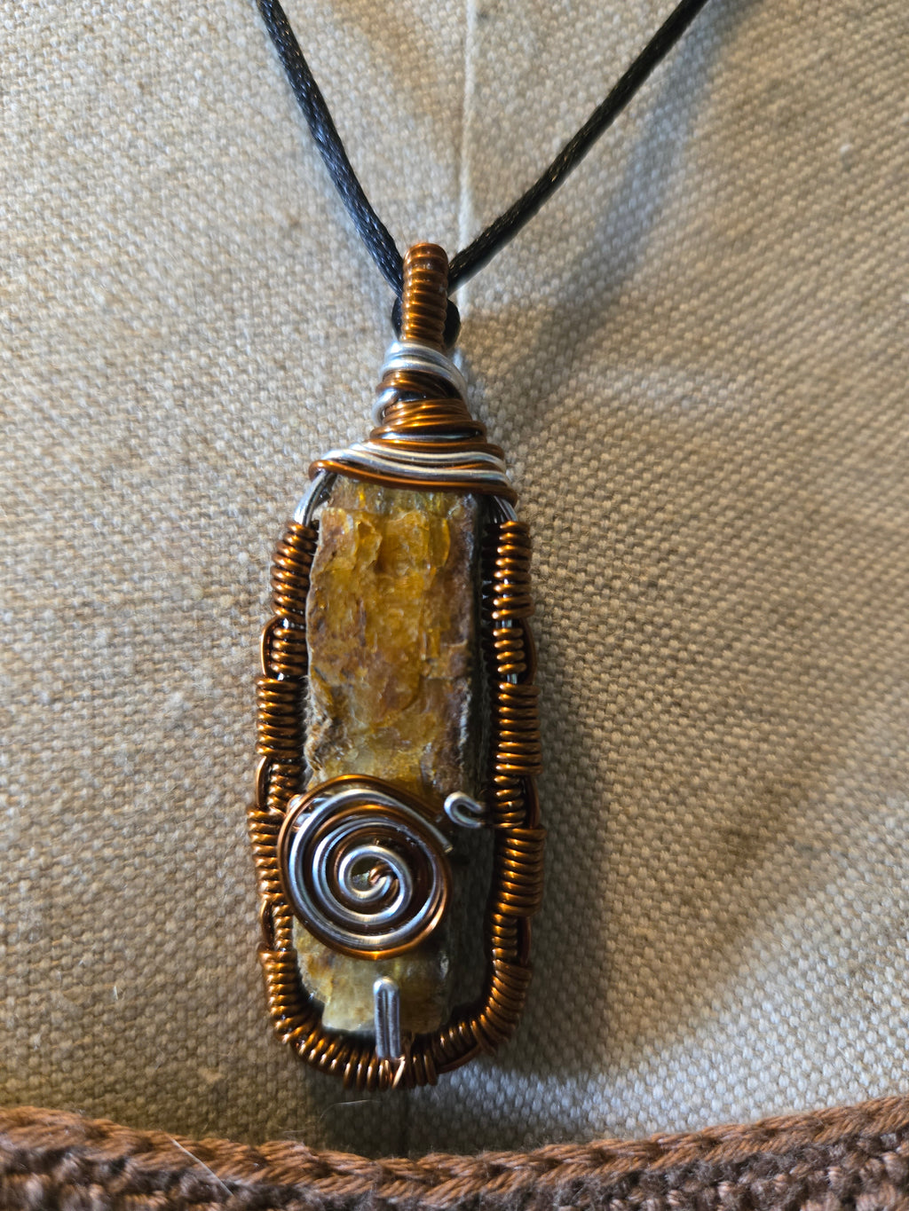 Copper & Aluminum Pendant