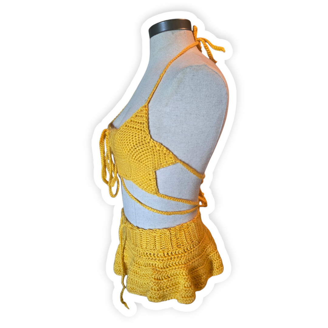Yellow Starbrite 2 Piece Set