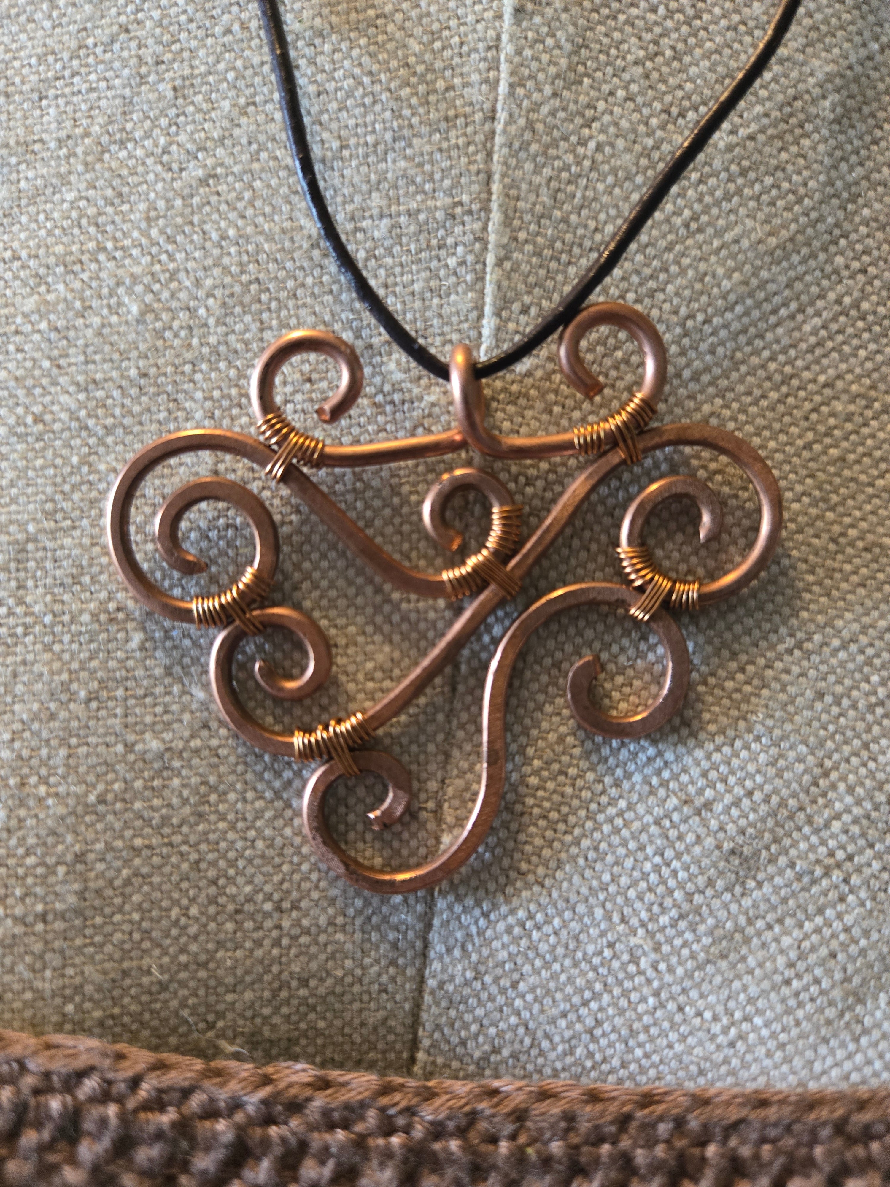 Copper Pendant