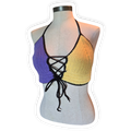 Yellow & Purple Corset Top (s)