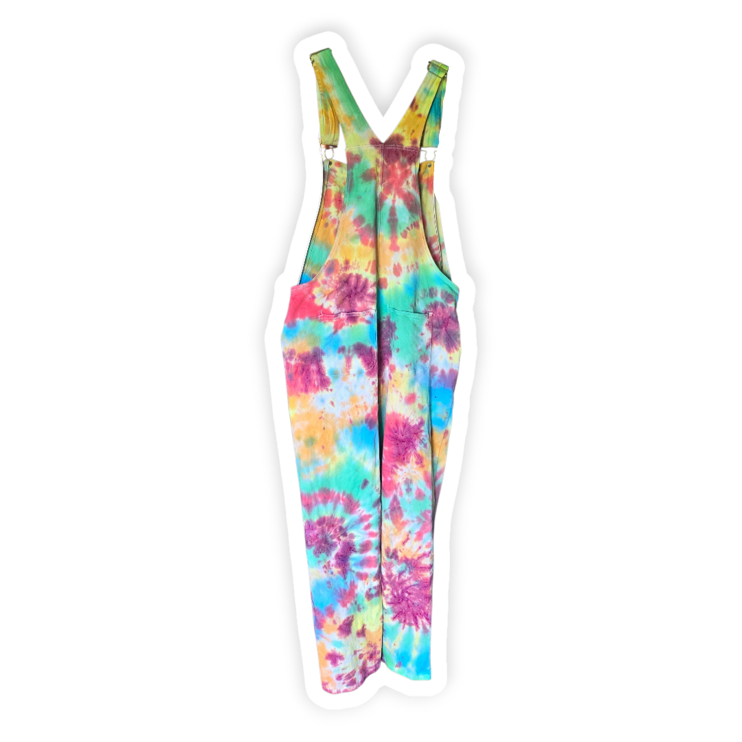 Tie Dye Overalls - MADE TO ORDER
