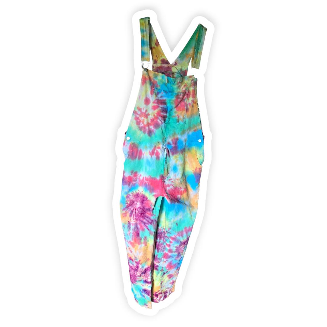 Tie Dye Overalls - MADE TO ORDER